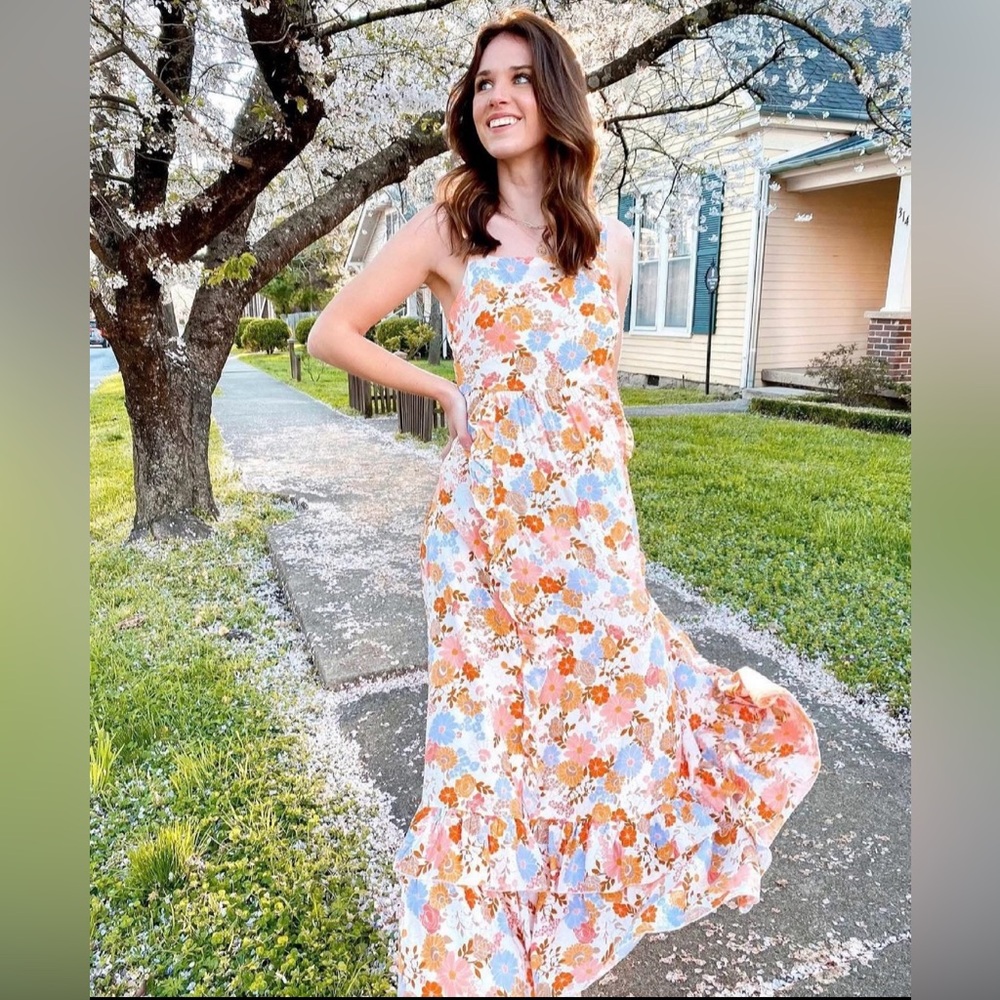 Petal & Pup Floral Maxi Dress